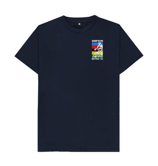 Navy Blue Simpson Tee - Dark2