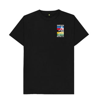 Black Simpson Tee - Dark2