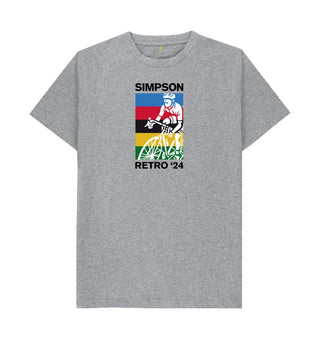 Athletic Grey Simpson Tee - Light